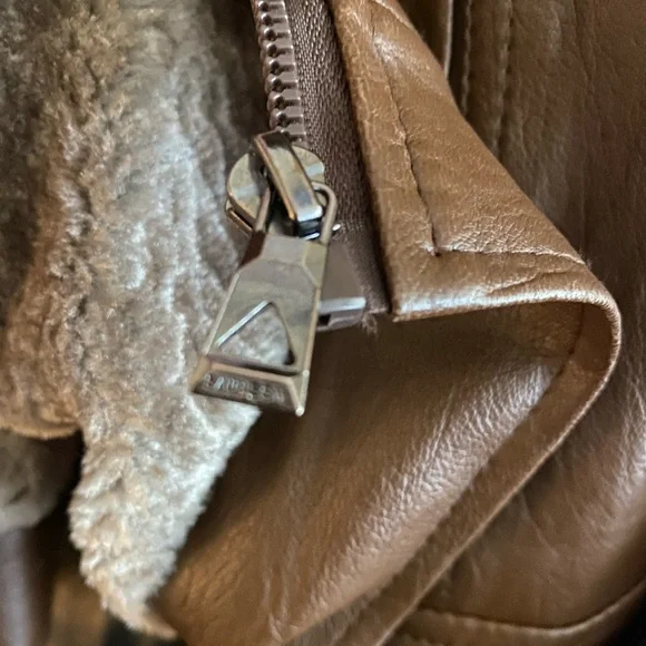 Vegan leather men’s jacket 2XL- fits like XL - Picture 7 of 8